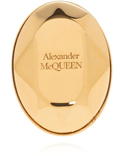 Alexander McQueen Brass Ring - Natural