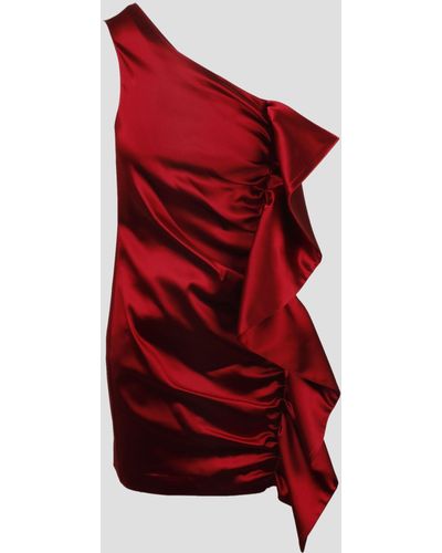 P.A.R.O.S.H. Alix Mini Dress - Red