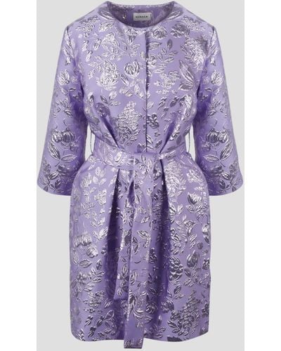 P.A.R.O.S.H. Phillys Coat - Purple