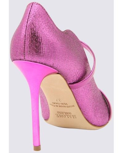 Malone Souliers Leather Maureen Court Shoes - Pink