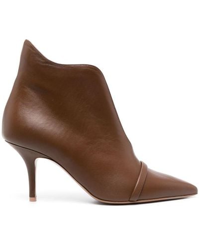 Malone Souliers Cora 70mm Leather Boots - Brown
