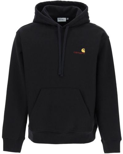 Carhartt American Script Hoodie - Black