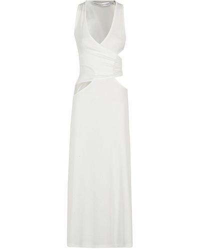 Christopher Esber Silvino Overlap Dress - White