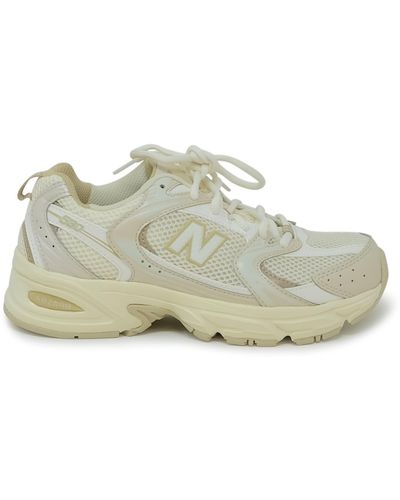 New Balance Bone Textile Sneaker - Natural