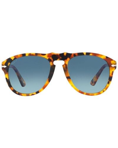Persol Oval Frame Sunglasses - Black