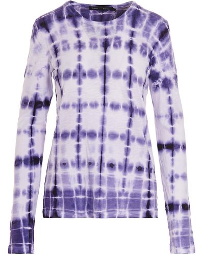 Proenza Schouler Tie-dye T-shirt - Purple