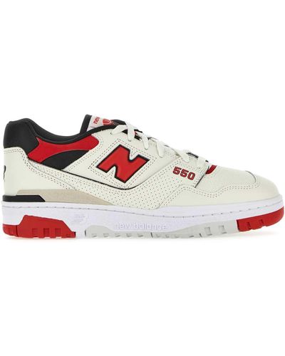 New Balance Leather 550 Trainers - White