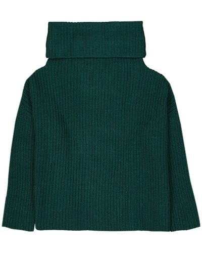 Ma'ry'ya Wool Sweater - Green
