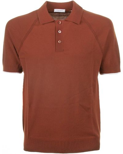 Paolo Pecora Polo Shirt - Brown