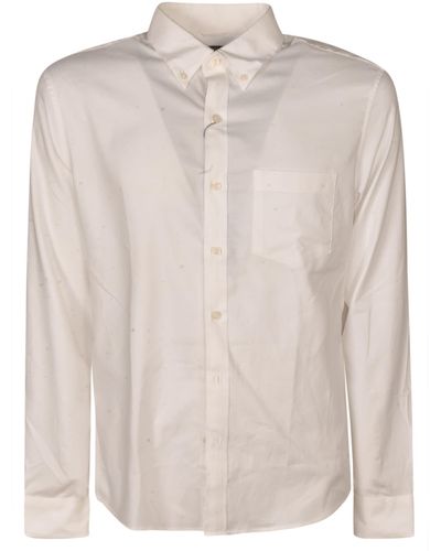 Michael Kors Regular Plain Shirt - Natural
