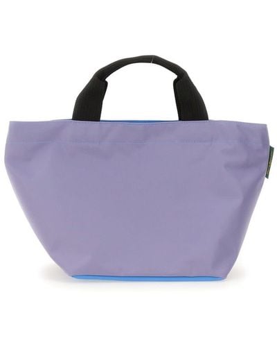 Herve Chapelier Medium Shopping Bag - Purple
