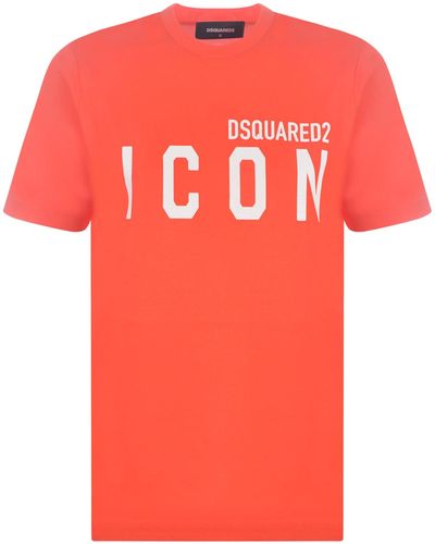 DSquared² T-shirt "icon" - Red