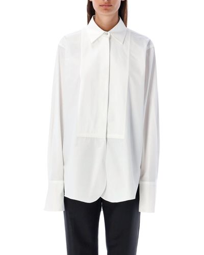 Jil Sander Plastron Casual Shirt - White