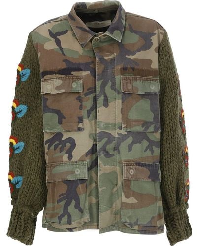 TU LIZE Army Of Love Jacket - Green