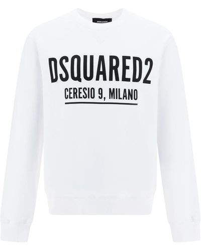 DSquared² Sweatshirts - White