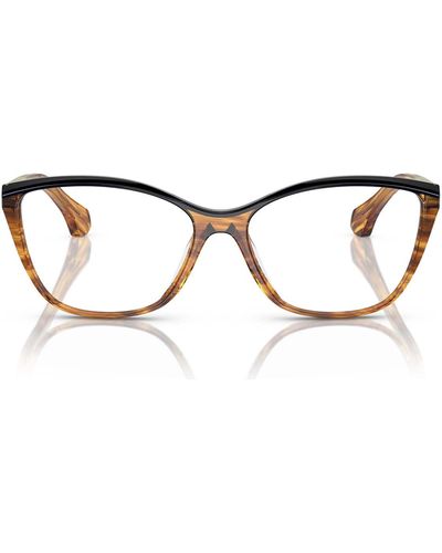 Alain Mikli A03502 Striped Havana/ Glasses - Multicolour