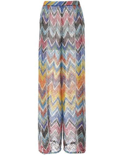 Missoni Parcel Trousers - White