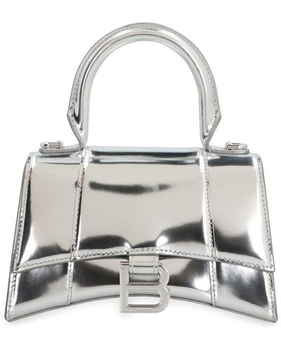 Balenciaga Hourglass Xs Handbag - White