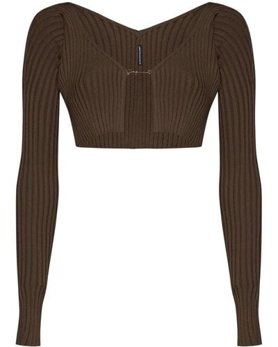 Jacquemus Sweaters - Brown