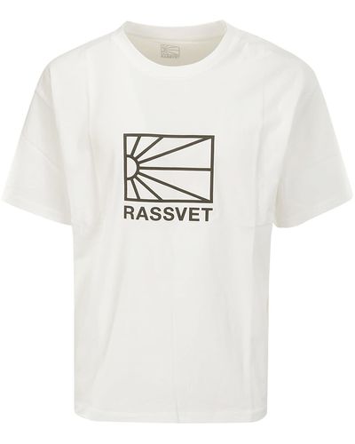 Rassvet (PACCBET) Big Logo Tee Shirt Knit - White
