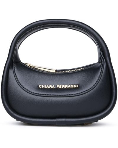Chiara Ferragni Small Hyper Polyester Bag - Blue