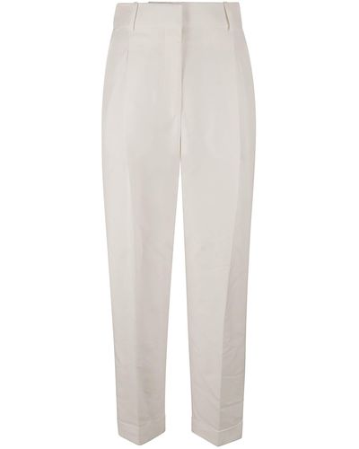 Alexander McQueen Certified Cady Trousers - White