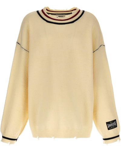 Ambush Tofu Jumper, Cardigans - Natural