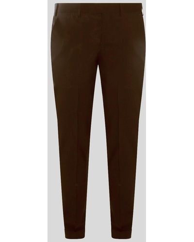 PT01 Wool Trousers - Brown