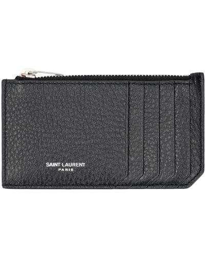 Saint Laurent Card Holder. Accessories - Black
