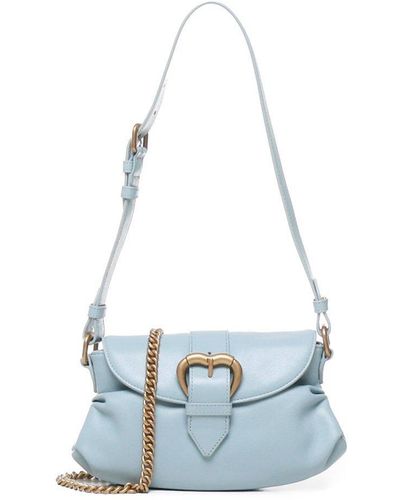 Pinko Mini Jolene Shoulder Bag - Blue