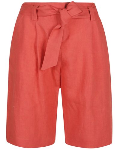 Eleventy Bermuda Shorts - Red
