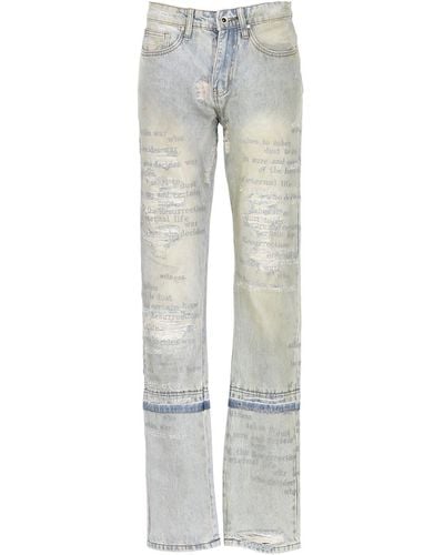Who Decides War Ashes To Ashes Jeans - Gray