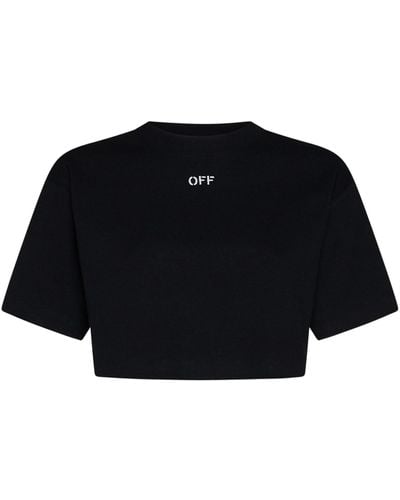 Off White c o Virgil Abloh T shirts for Women Online Sale up to