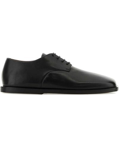 Marsèll Leather Lace-Up Shoes - Black