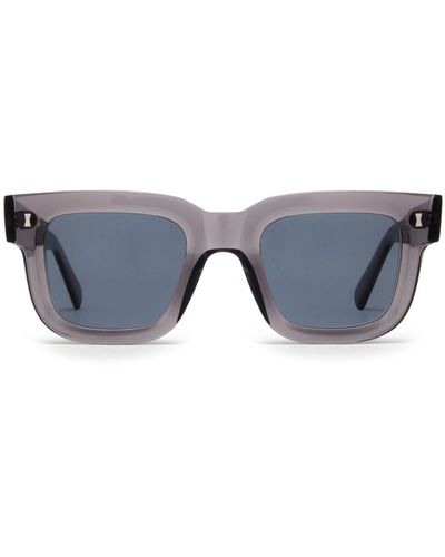 Cubitts Plender Sun Smoke Grey Sunglasses - Blue
