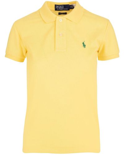 Polo Ralph Lauren Woman Yellow La Earth Polo