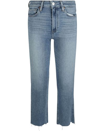 PAIGE Flared Skinny Jeans - Blue