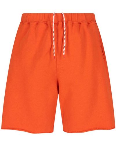 Aries Logo Sports Shorts - Orange