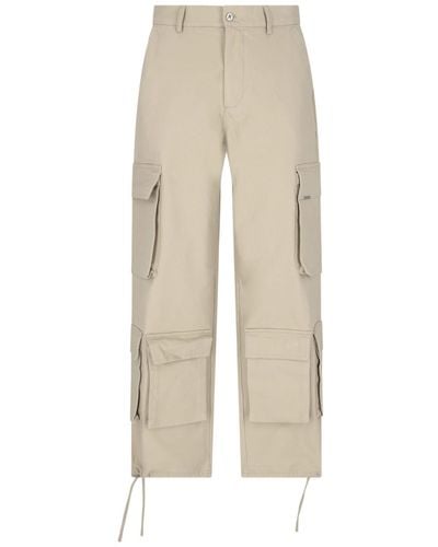 Represent Cargo Trousers - Natural