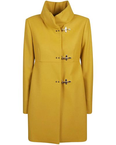Fay Romantic Coat - Yellow