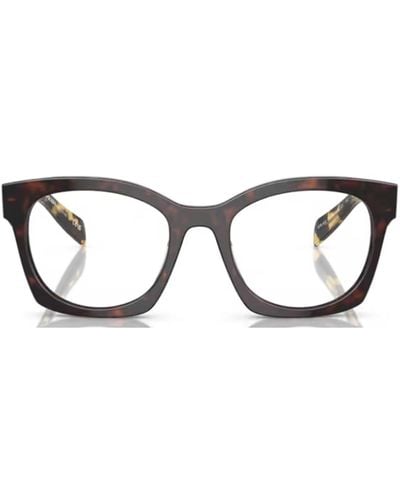 Prada Pra05V Eyeglasses - Black