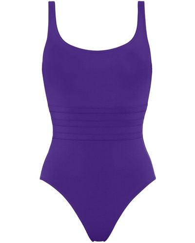Eres Asia Scoop-back Swimsuit - Purple