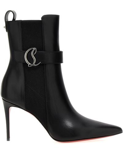 Christian Louboutin So Cl Ankle Boots - Black