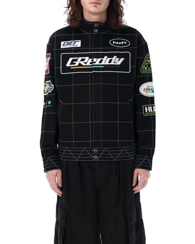 Huf Greddy Racing Jacket - Black