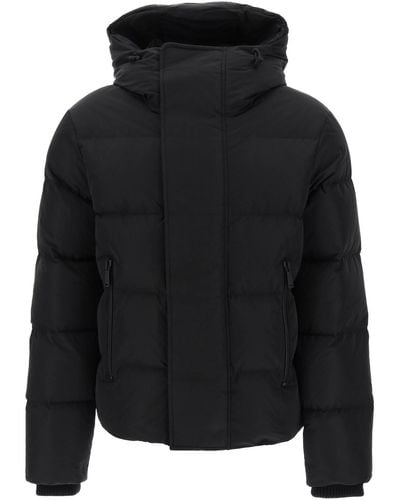 DSquared² Hooded Down Jacket - Black