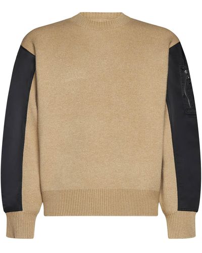 Neil Barrett Sweaters - Natural