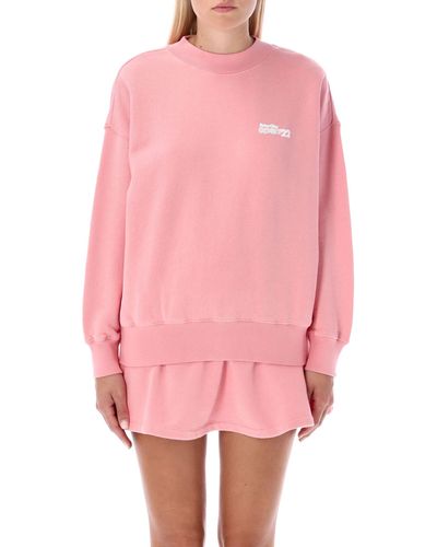 Reina Olga Fawcett Printed Sweatshirt - Pink