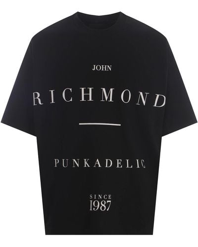 RICHMOND T-Shirt Since1987 Made Of Cotton - Black