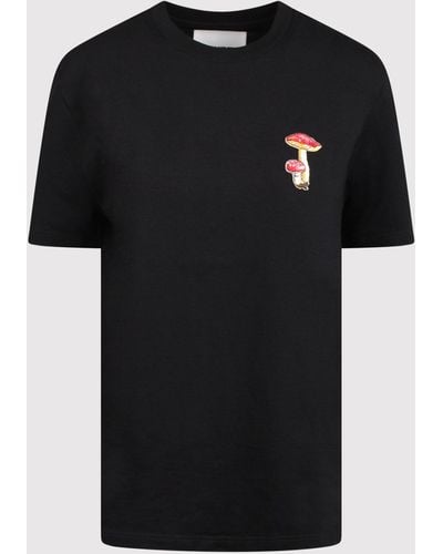 Jil Sander Jilsander Logo Patch Cotton T-shirt - Black