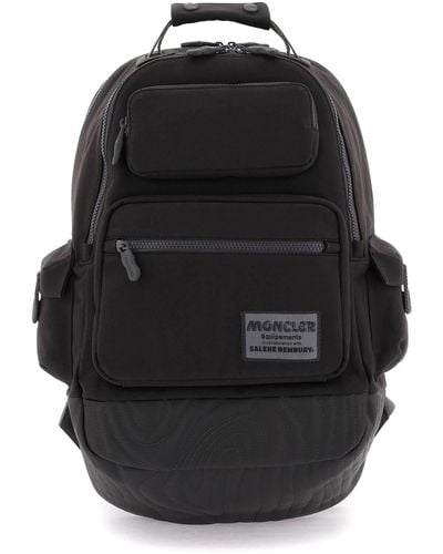 Moncler Genius Moncler X Salehe Bembury Canvas & Nylon Backpack - Black